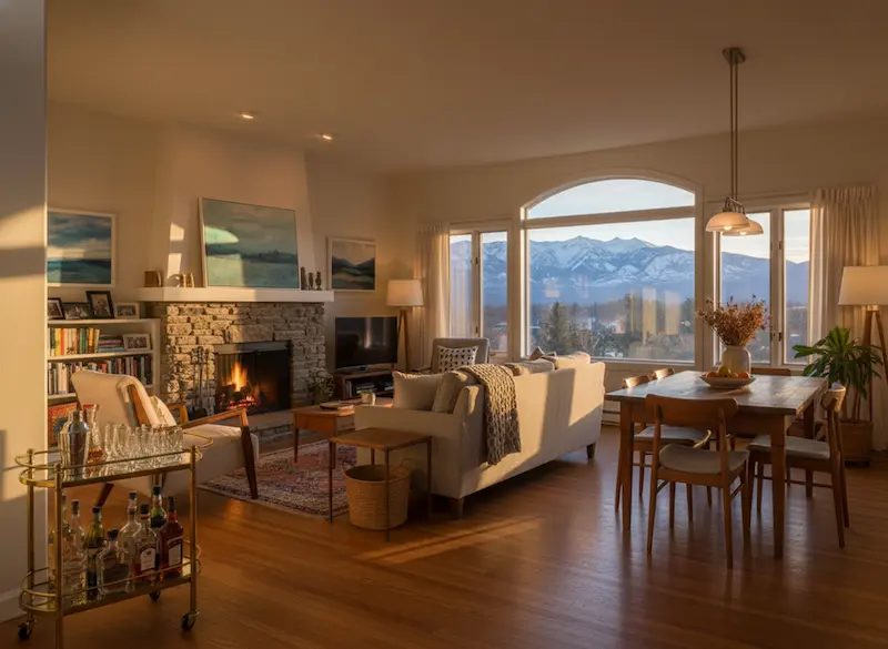 A household allowing for monthly adjusted gross income and spousal maintenance payments