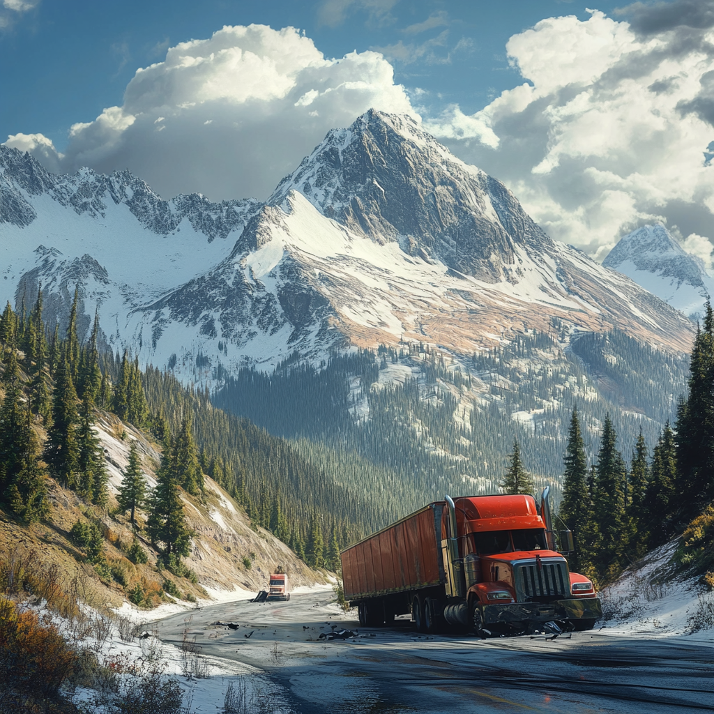 Attorneys handling a commercial vehicle accident involving a negligent truck driver