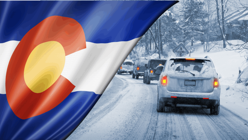 Weather related accidents caused by snowy conditions in the winter months in Denver